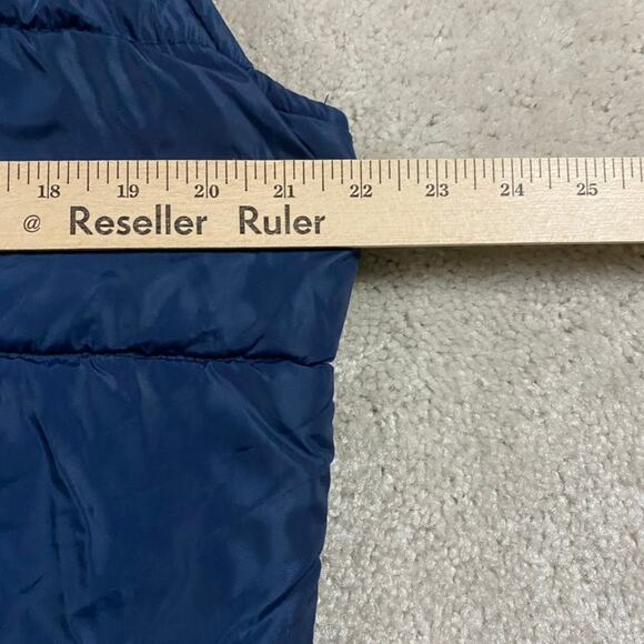 Vintage Puffer Vest Mens M Gorpcore Adventure Gear Grunge 80s Goose Down - Picture 5 of 6